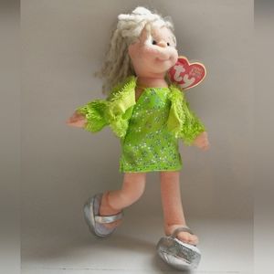 Glitzy Gabby 2002 Teenie Boppers Ty Beanie Baby
